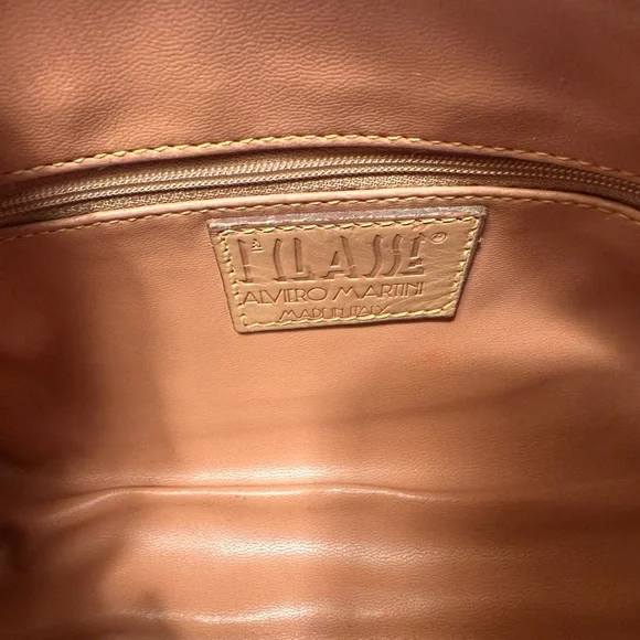 Alviero Martini Leather Travel Satchel - Picture 5 of 7